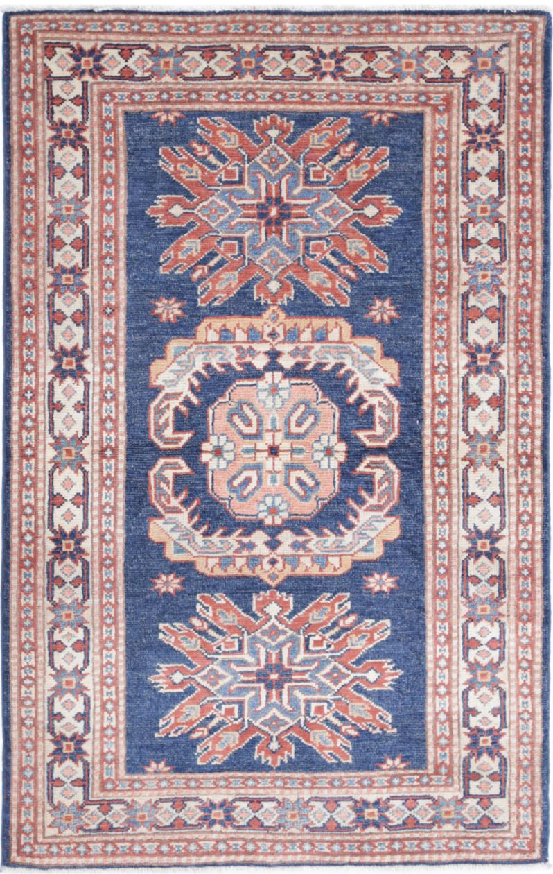 Kazak 3’ 0″ x 4’ 10” - No. AV17218 - ALRUG Rug Store