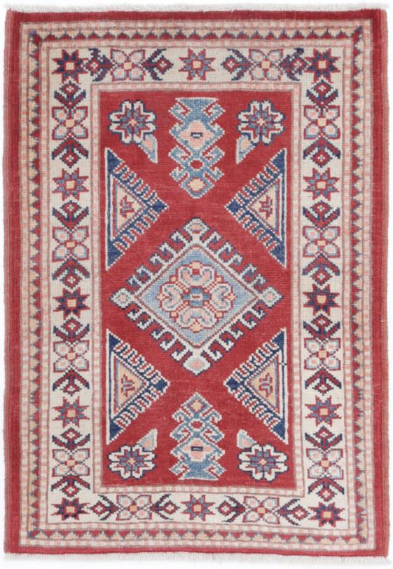 Kazak 2’ 0″ x 3’ 0″ - No. AV48903 - ALRUG Rug Store