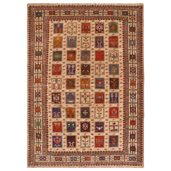 Baluchi Rug 6' 3" x 9' 2" - No. AL18575