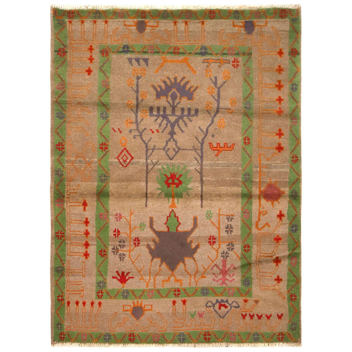 Oushak Rug 4' x 5'8" - No. AL39151