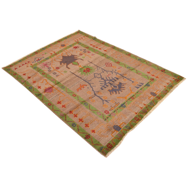 Oushak Rug 4' x 5'8" - No. AL39151