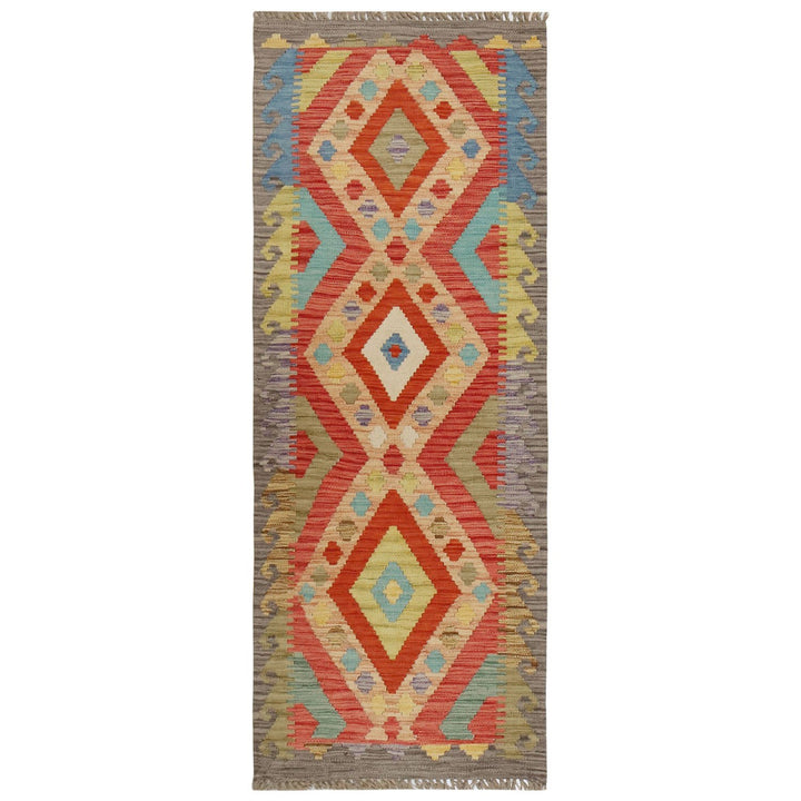 Vegetable Kilim 2'1" x 5'3" - No. AL42810