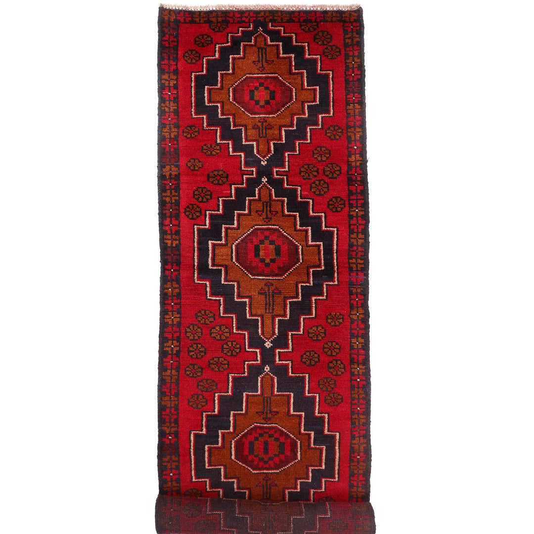 Baluchi Runner 2' 3 x 9' 9 (ft) - No. AL48320 - ALRUG Rug Store