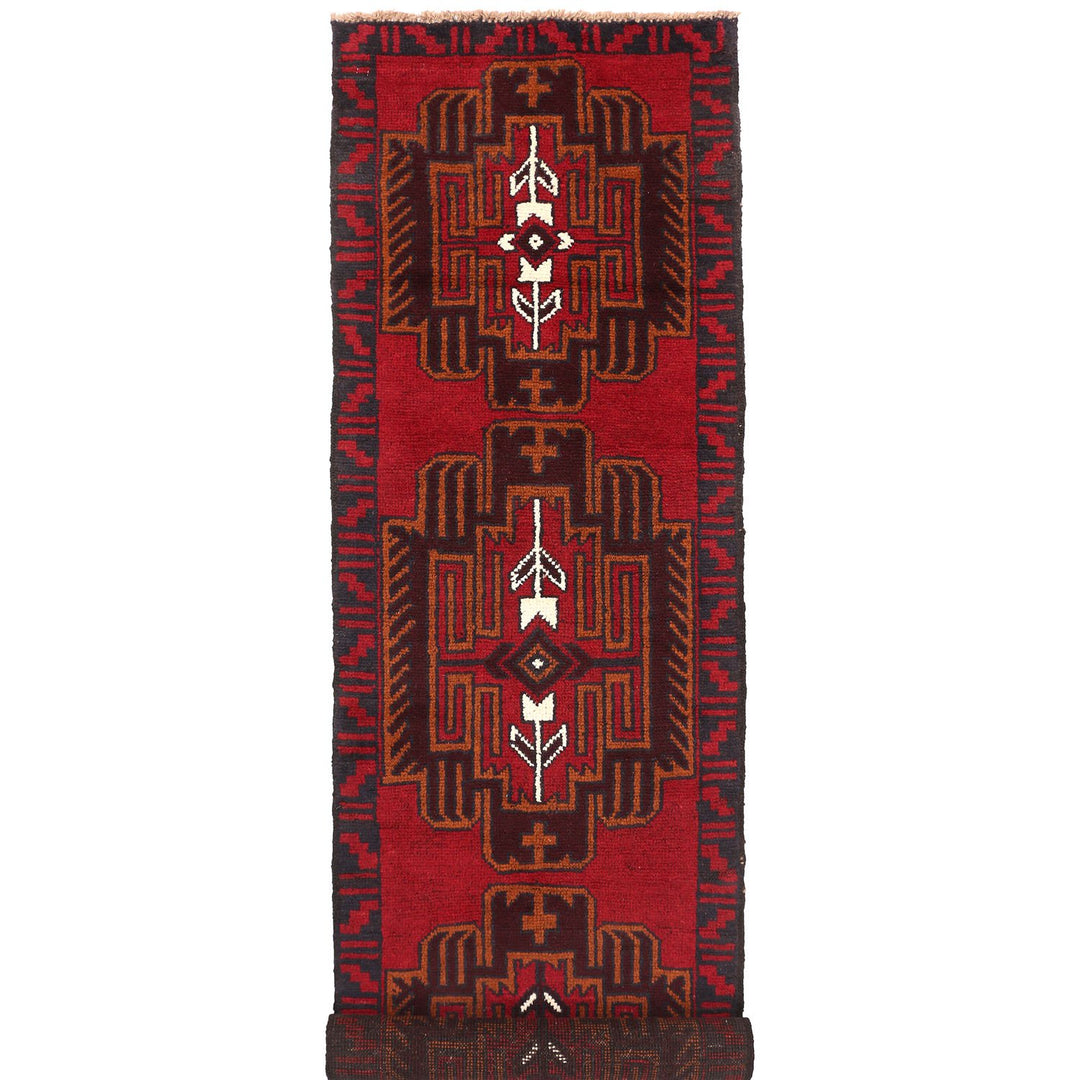 Baluchi Runner 2' 2 x 9' 3 (ft) - No. AL90371 - ALRUG Rug Store