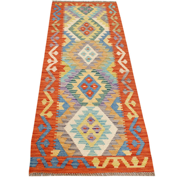 Vegetable Kilim 2' x 5'7" - No. AL80882