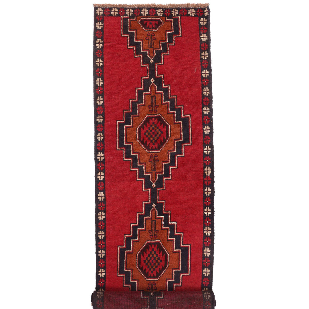 Baluchi Runner 2' 2 x 9' (ft) - No. AL17183 - ALRUG Rug Store