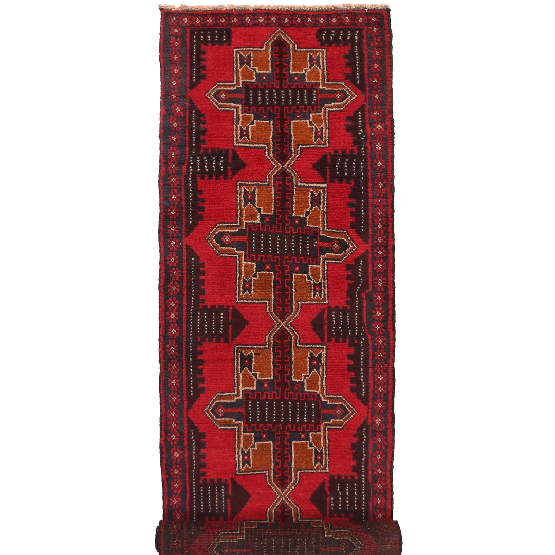Baluchi Runner 2' 5 x 9' 4 (ft) - No. AL12838 - ALRUG Rug Store