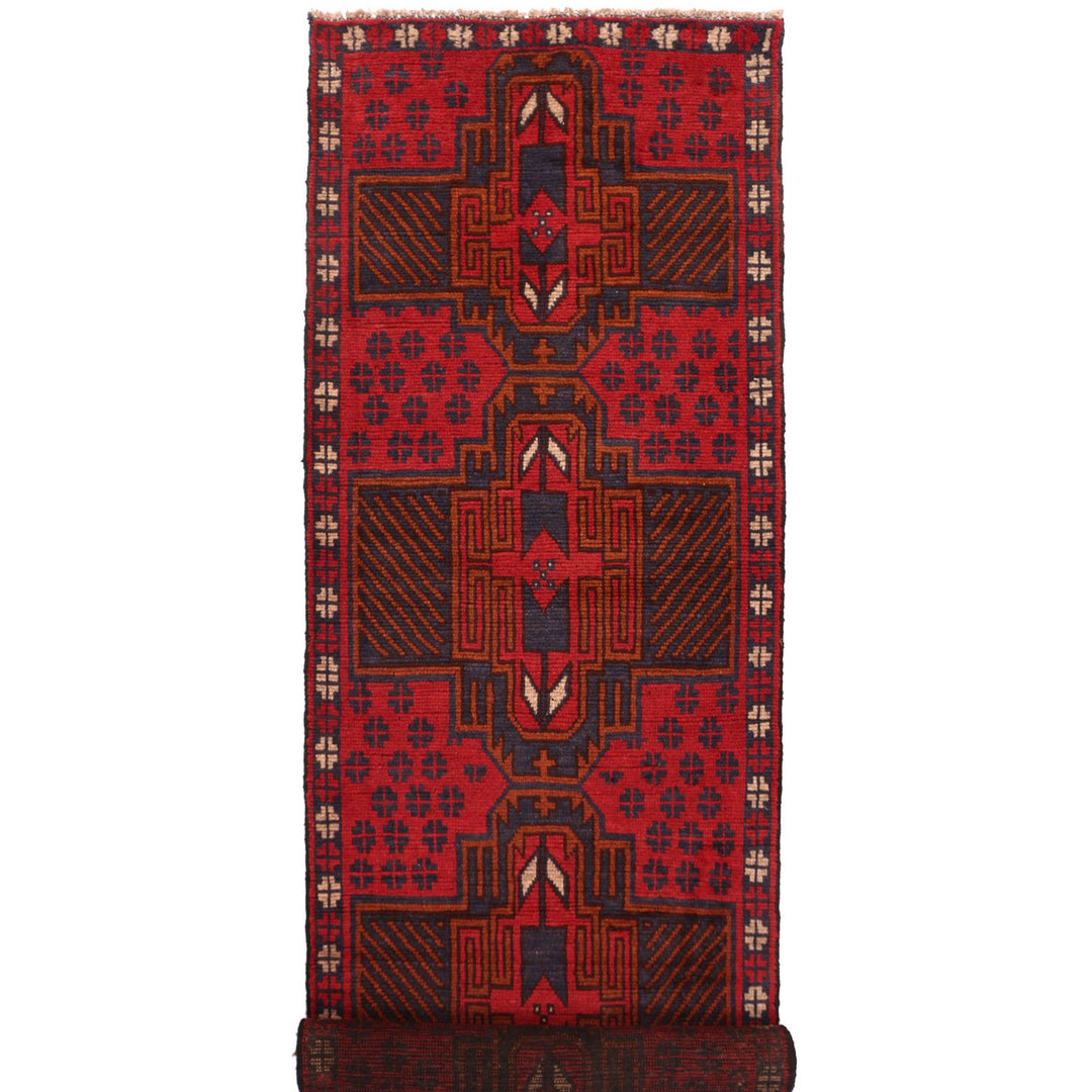 Baluchi Runner 2' 5 x 9' 8 (ft) - No. AL38939 - ALRUG Rug Store