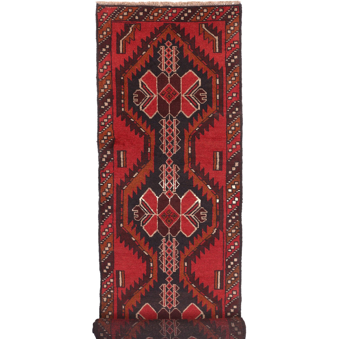 Baluchi Runner 2' 4 x 9' 7 (ft) - No. AL33054 - ALRUG Rug Store