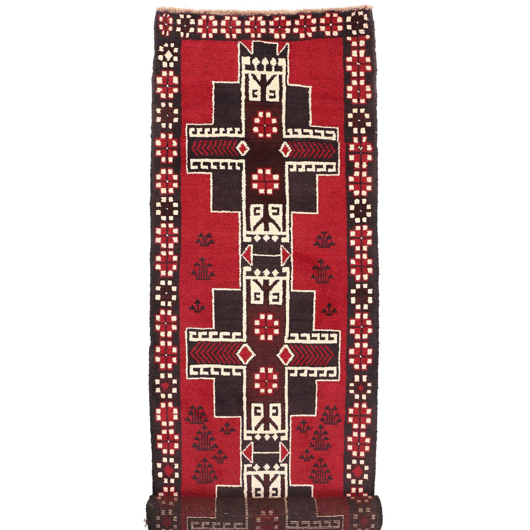 Baluchi Runner 2' 5 x 9' 6 (ft) - No. AL43926 - ALRUG Rug Store