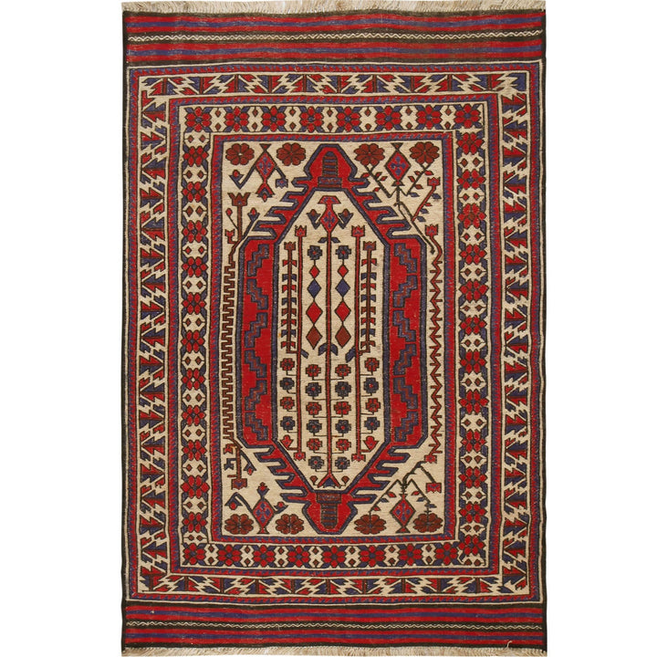 Saghari Kilim 4' 2" x 6' 7" - No. AL88840