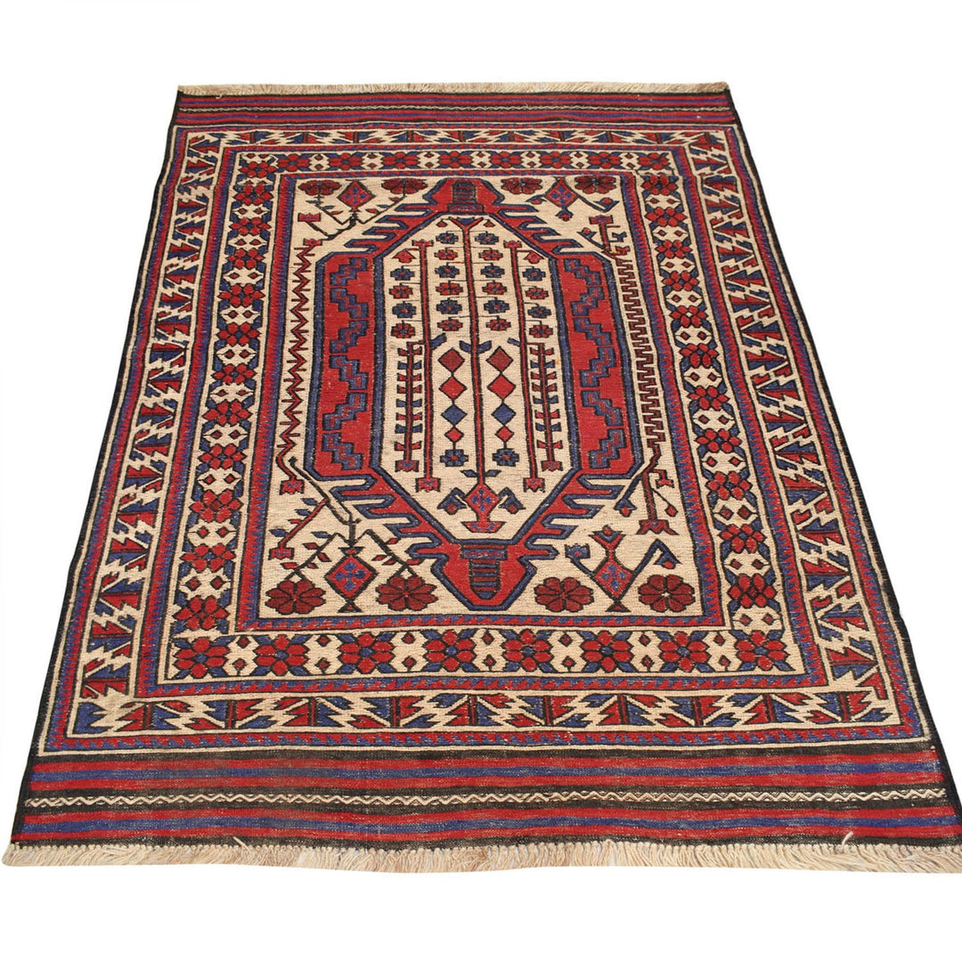 Saghari Kilim 4' 2" x 6' 7" - No. AL88840