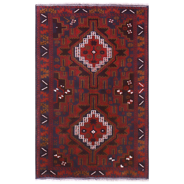 Baluchi Rug 2'9" x 4'9" - No. AL46953
