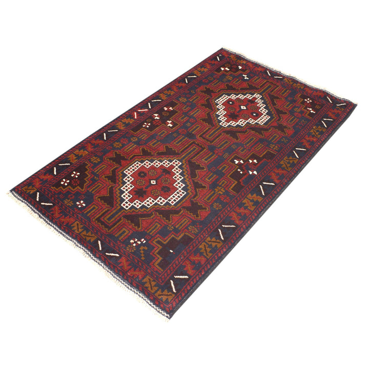Baluchi Rug 2'9" x 4'9" - No. AL46953