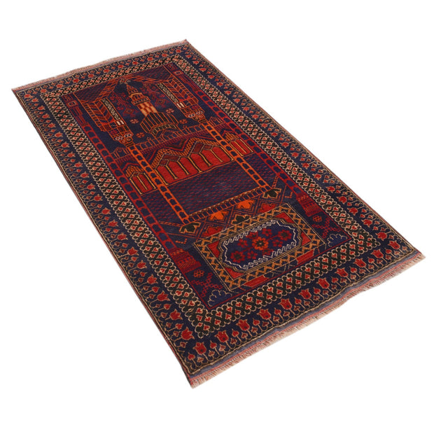 Baluchi Rug 2'6" x 4'5" - No. AL38513