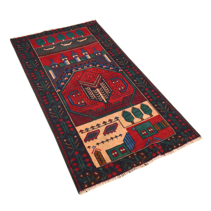 Prayer Rug 2' 5" x 4' 6" - No. AL15753