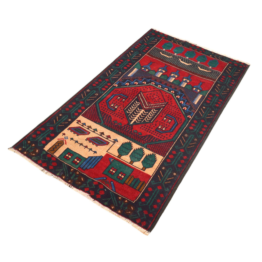 Prayer Rug 2' 5" x 4' 6" - No. AL15753
