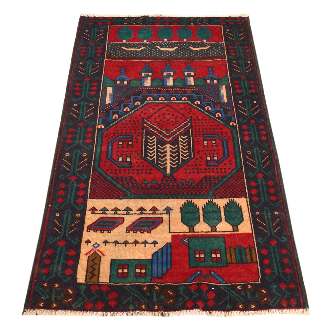 Prayer Rug 2' 5" x 4' 6" - No. AL15753