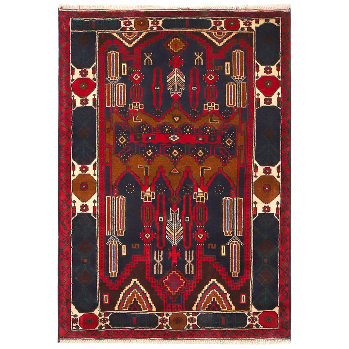 Baluchi Rug 3'1" x 4'8" - No. AL38742