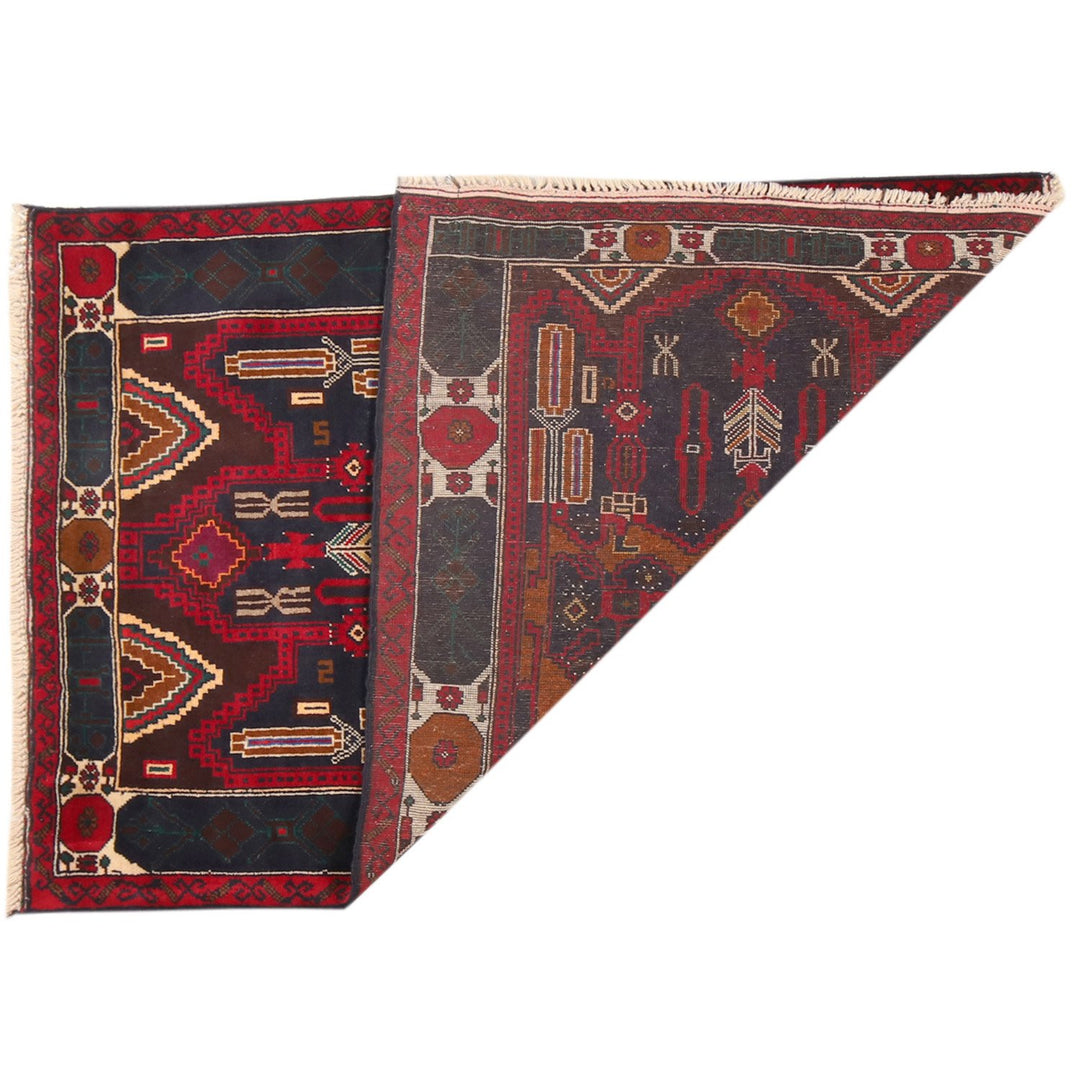 Baluchi Rug 3'1" x 4'8" - No. AL38742