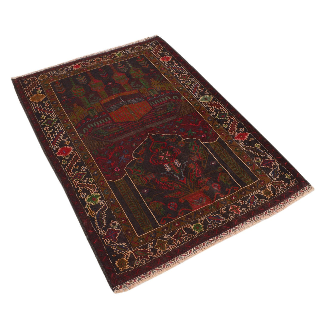 Baluchi Rug 3' x 4'4" - No. AL95457