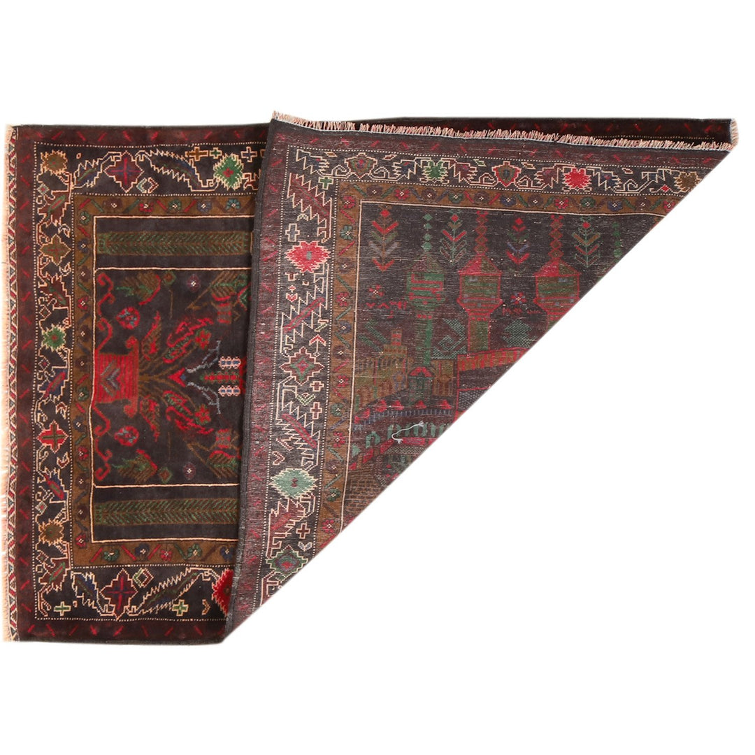 Baluchi Rug 3' x 4'4" - No. AL95457