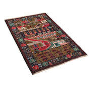 Pictorial Rug 3' x 4'5" - No. AL49586