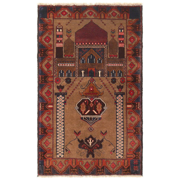 Prayer Rug 2' 7" x 4' 5" - No. AL46419