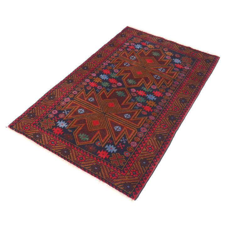 Baluchi Rug 3' 2" x 4' 6" - No. AL86596