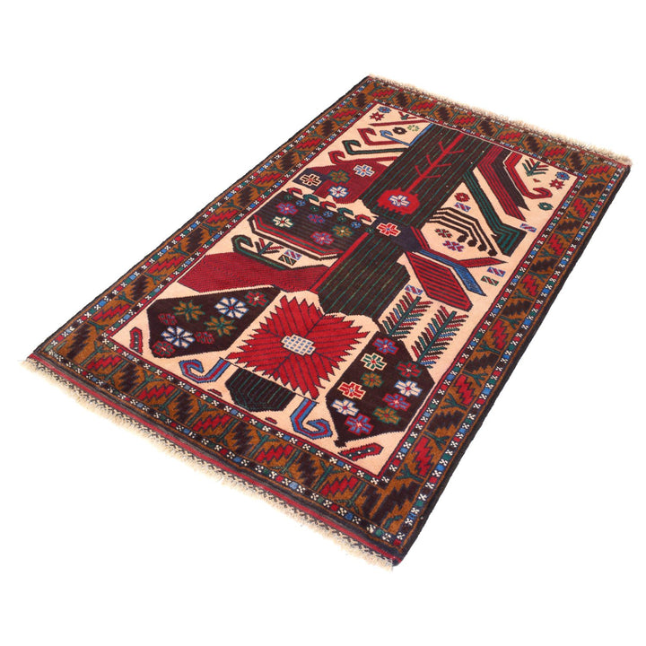 Baluchi Rug 3' x 4' 8" - No. AL15608