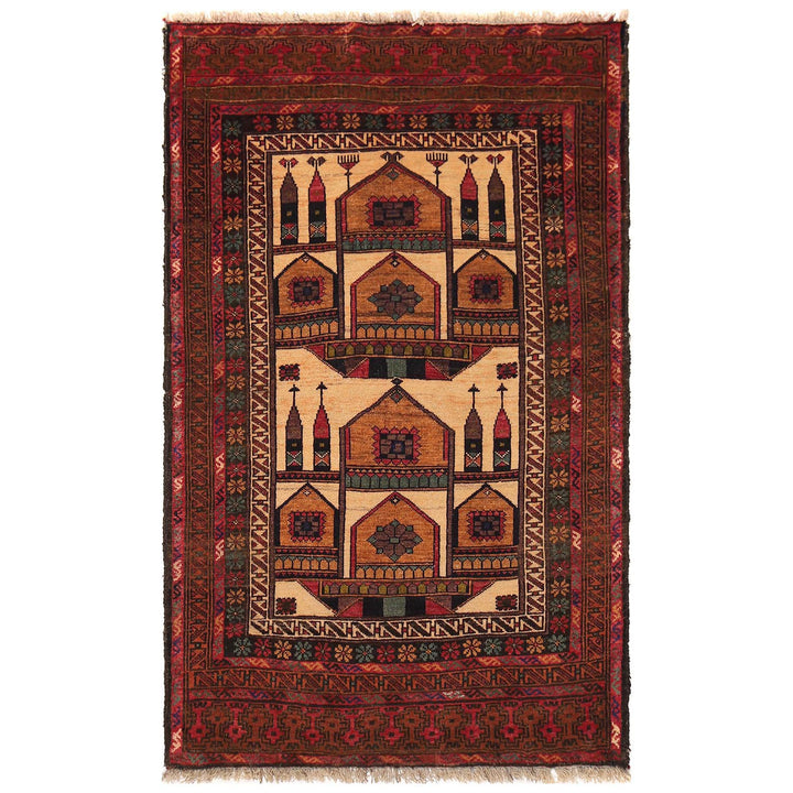 Prayer Rug 2' 8" x 4' 6" - No. AL63419