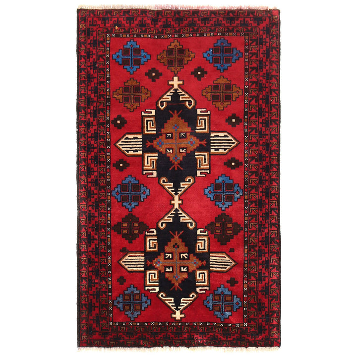 Baluchi Rug 2' 7" x 4' 5" - No. AL48248
