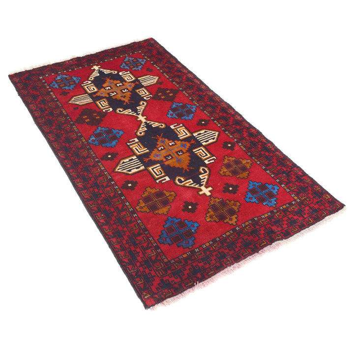 Baluchi Rug 2' 7" x 4' 5" - No. AL48248