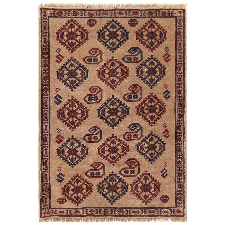 Baluchi Rug 3' 1" x 4' 4" - No. AL57488