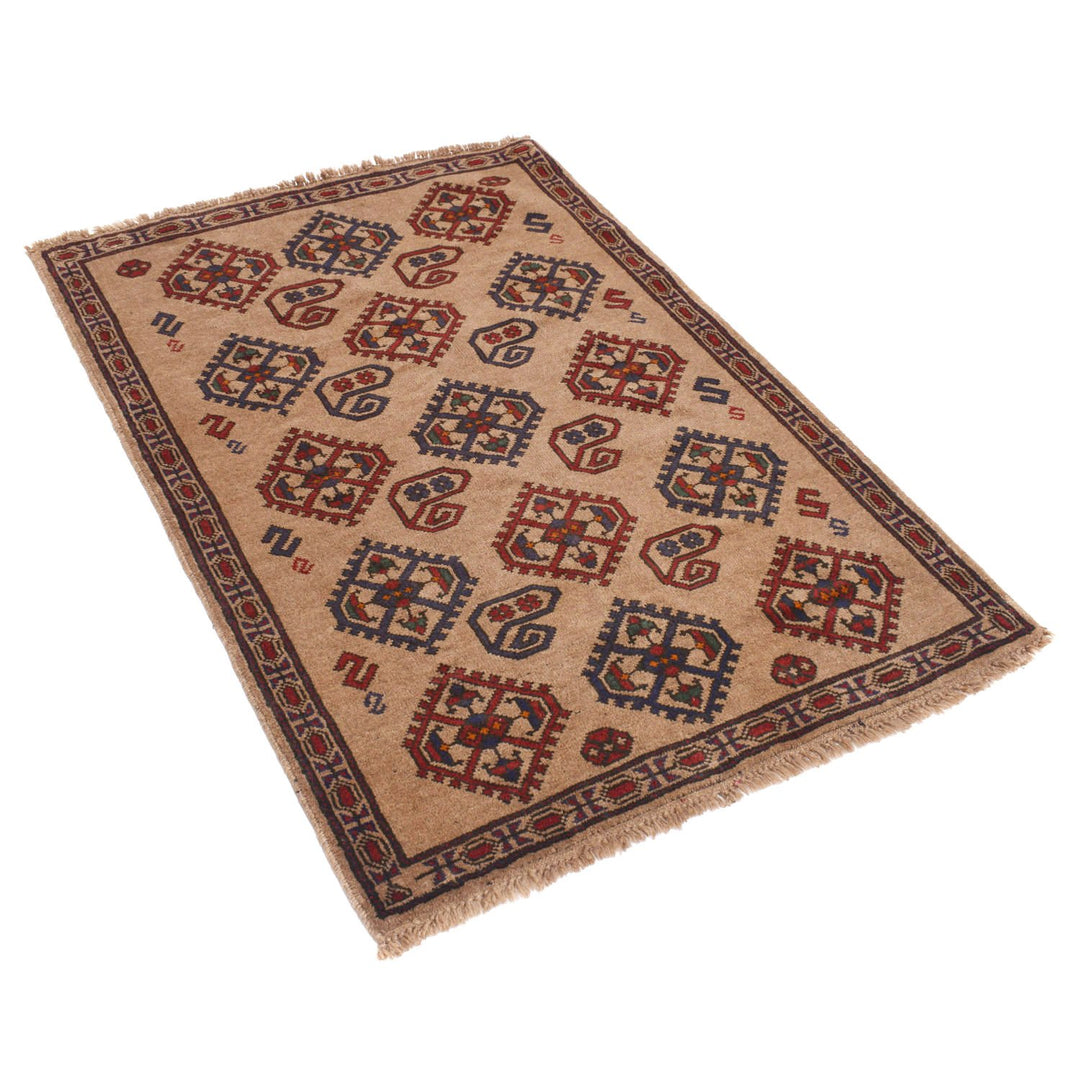 Baluchi Rug 3' 1" x 4' 4" - No. AL57488
