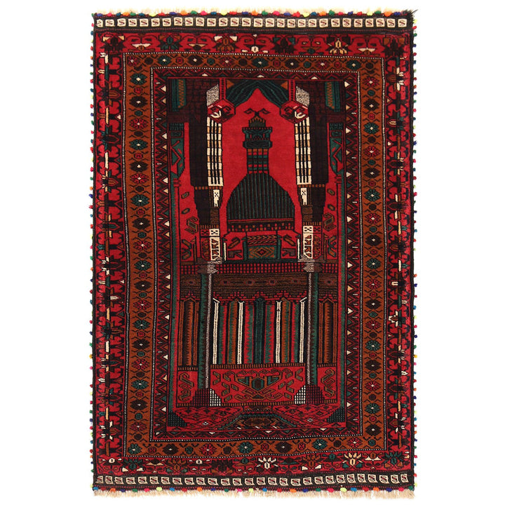 Prayer Rug 2' 9" x 4' 6" - No. AL57089