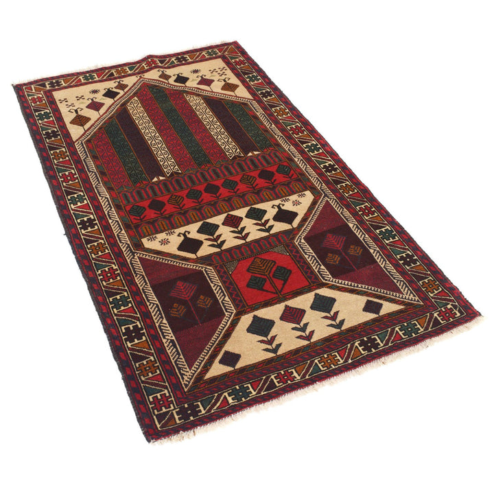 Prayer Rug 2' 9" x 4' 6" - No. AL70093