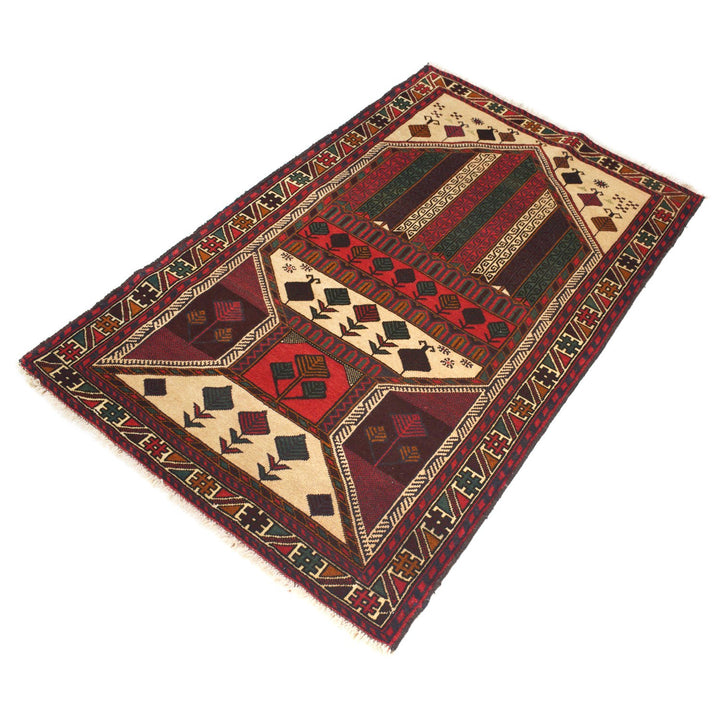 Prayer Rug 2' 9" x 4' 6" - No. AL70093