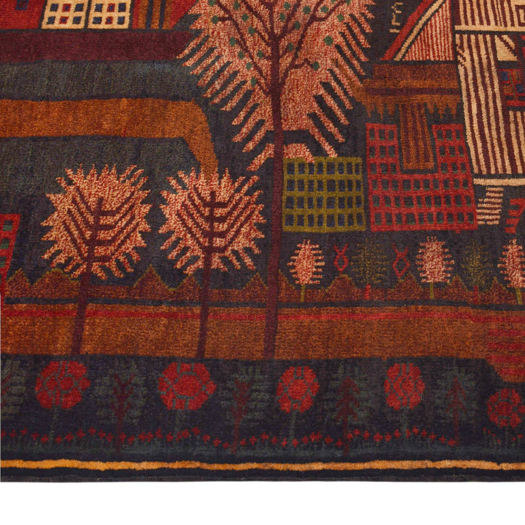 Pictorial Rug 3' " x 4' 3" - No. AL48026