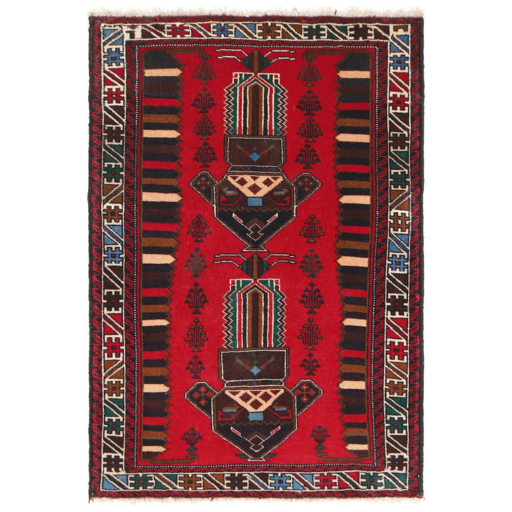 Baluchi Rug 3' 2" x 4' 7" - No. AL68430