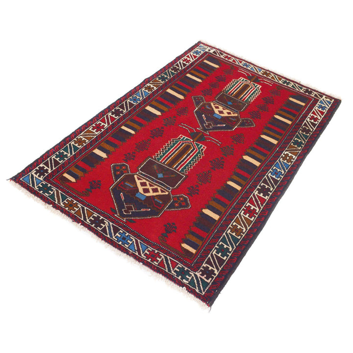 Baluchi Rug 3' 2" x 4' 7" - No. AL68430