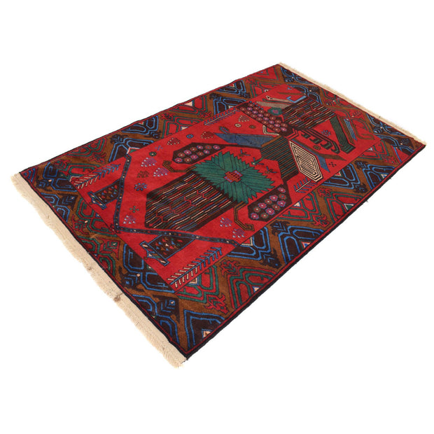 Baluchi Rug 3' 9" x 6' 3" - No. AL98608