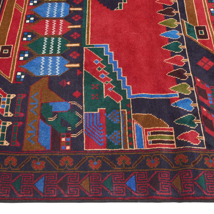 Baluchi Rug 3' 8" x 6' 2" - No. AL97601