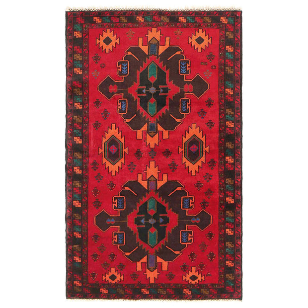 Baluchi Rug 3' 6" x 6' 2" - No. AL25643