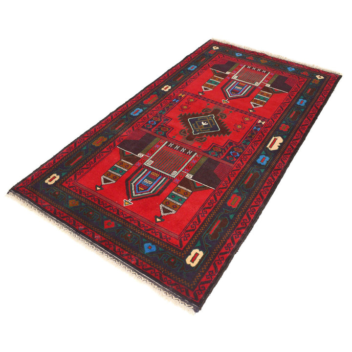 Baluchi Rug 3' 5" x 6' 6" - No. AL93759