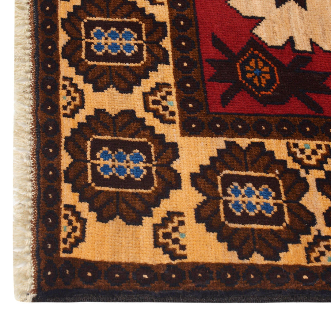 Baluchi Rug 3' 1" x 5' 2" - No. AL61355