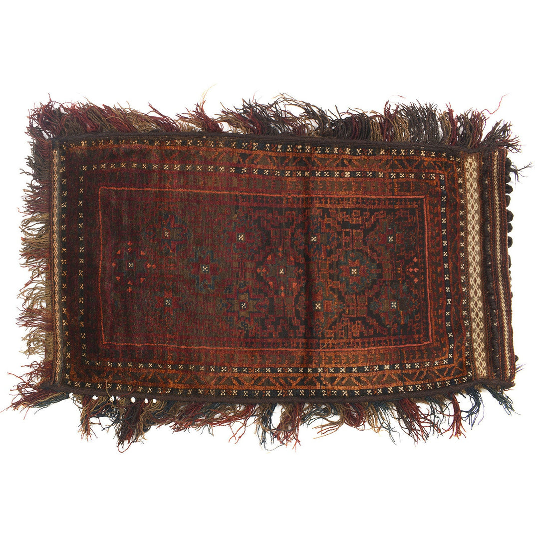 Afghan Balisht Rug 2' 3" x 4' 1" Hand-Knotted