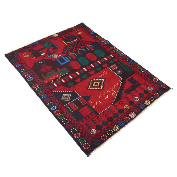 Baluchi Rug 3' x 4' 2" - No. AL29585