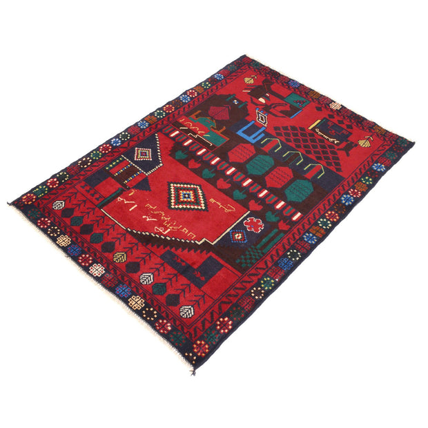 Baluchi Rug 3' x 4' 2" - No. AL29585