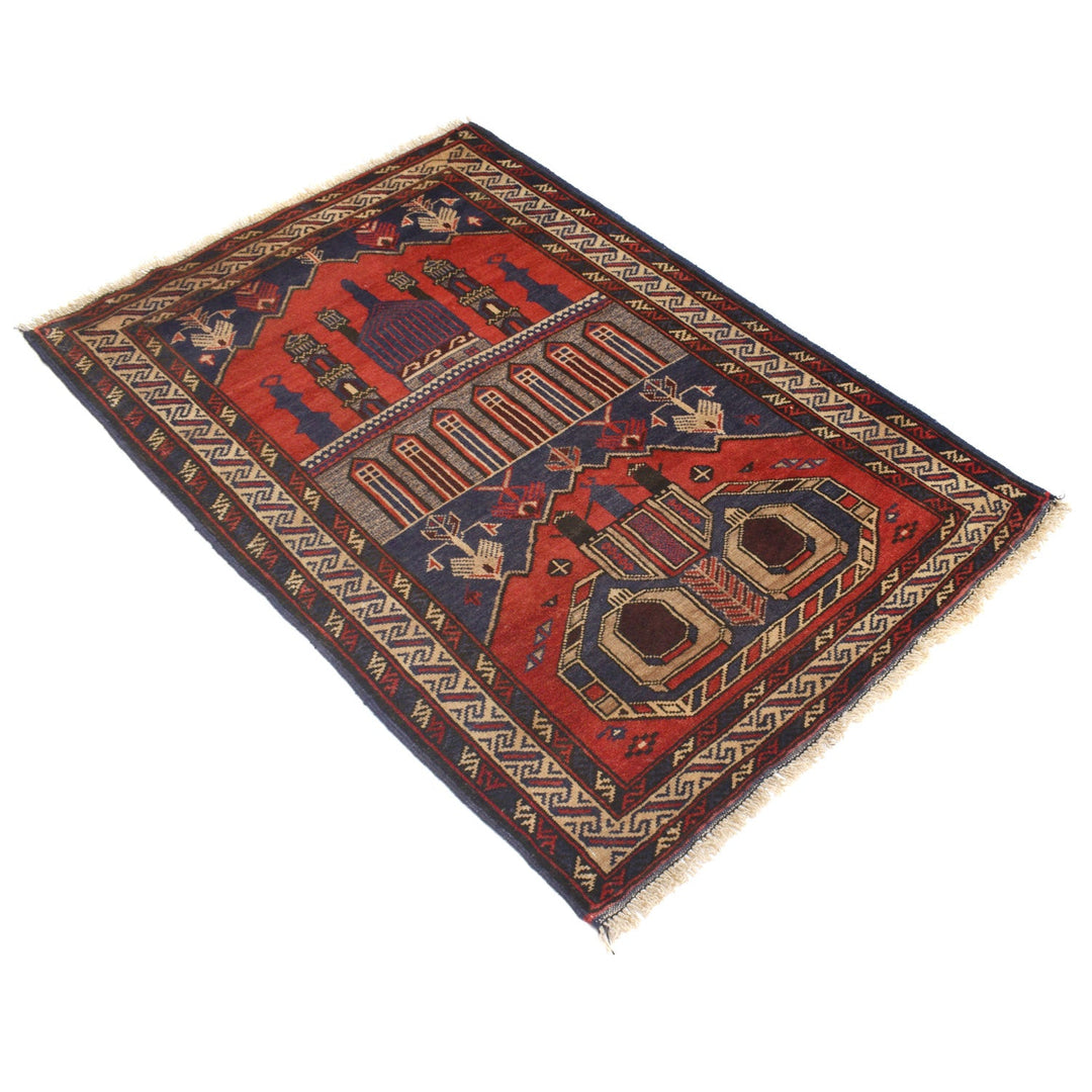 Prayer Rug 2' 8" x 4' 2" - No. AL79035